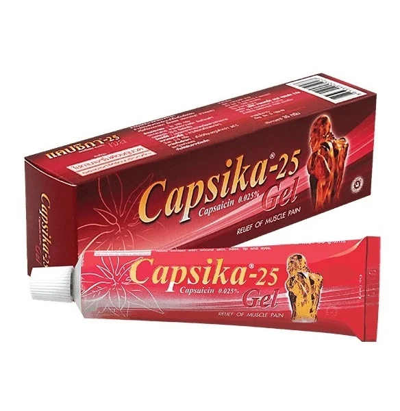 Capsika Gel – противовоспалительный и обезболивающий гель 35 гр