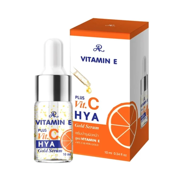 Cыворотка для лица с Гиалуроновой Кислотой, витамином E и С, AR Vitamin E plus C HYA gold serum