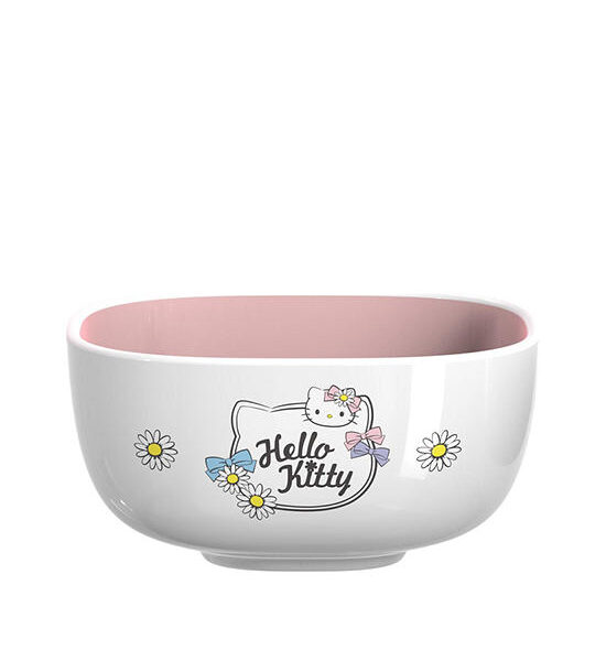 FOFO Square Sauce Cup 4 Inches Hello Kitty Pink Оригинал
