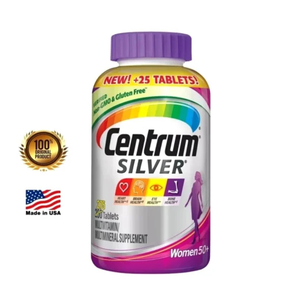 Диетическая добавка для женщин старше 50 Centrum Silver Women 50+ Supplement 275 шт. США
