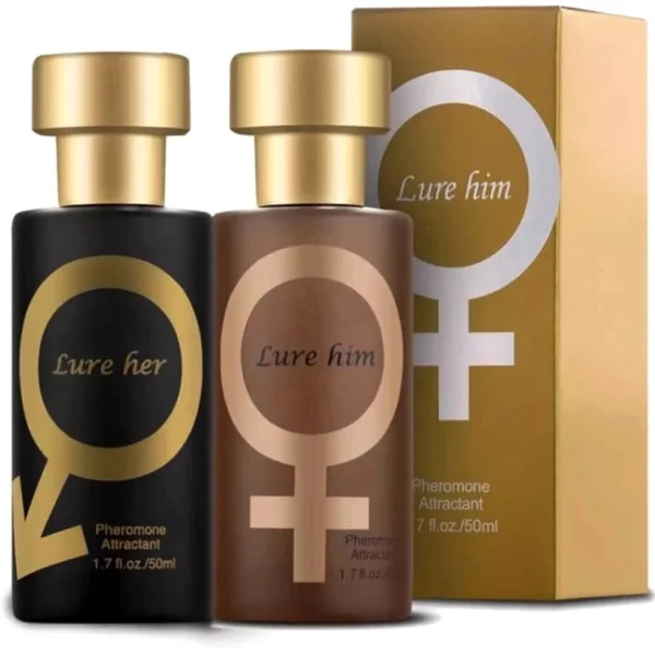 Духи с феромонами для Женщин и Мужчин Pheromone Attractant Lure Him, Lure Her, 50 мл. Таиланд