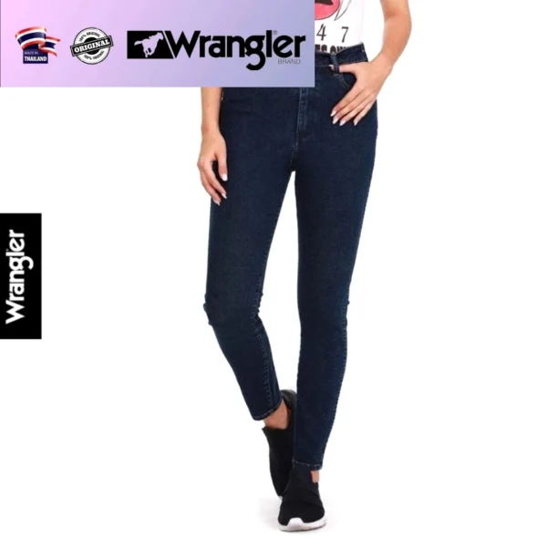 Джинсы женские Wrangler Fit Logo Play (WRIGGLER), модель WR W2612202 (оригинал) Waist: W30L28
