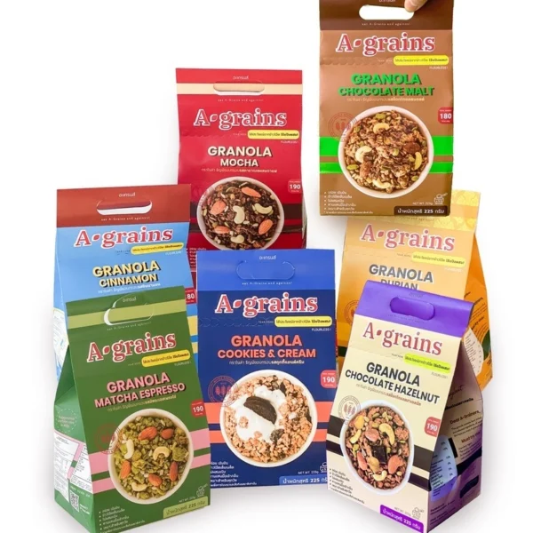 Тайская Гранола A-grains 225 гр 7 вкусов