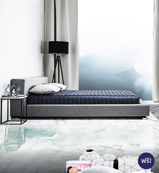 LOTUS Mattress ASCOTT NAVY BLUE 5FT. Оригинал