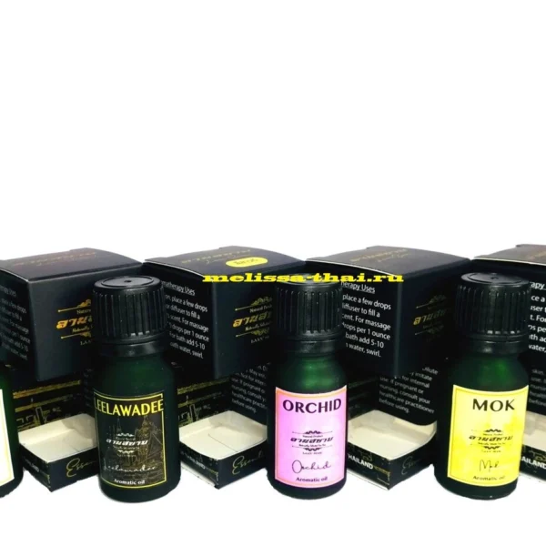 Эфирное натуральное масло Laan Siam Essential Oil, 10 мл. (в ассортименте)
