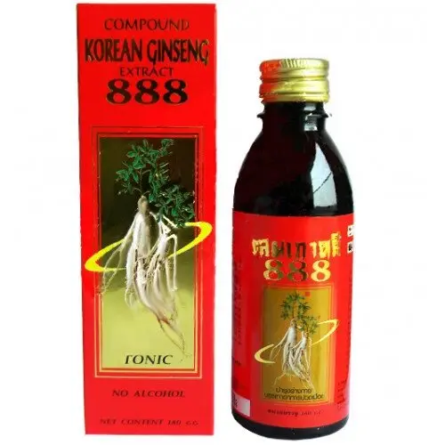 Экстракт Корейского Женьшеня, 180 мл., Таиланд / Korean Ginseng Exstract 888