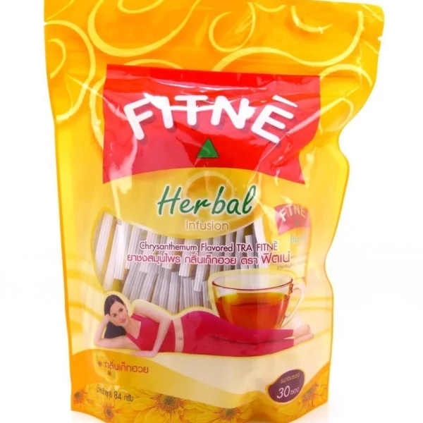 Чай для похудения с хризантемой и сенной Fitne 15 пакетиков