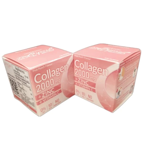 Fresh Doze Caps Collagen 2000 mg + Zinc + Vitamin C - витаминный напиток в крышках