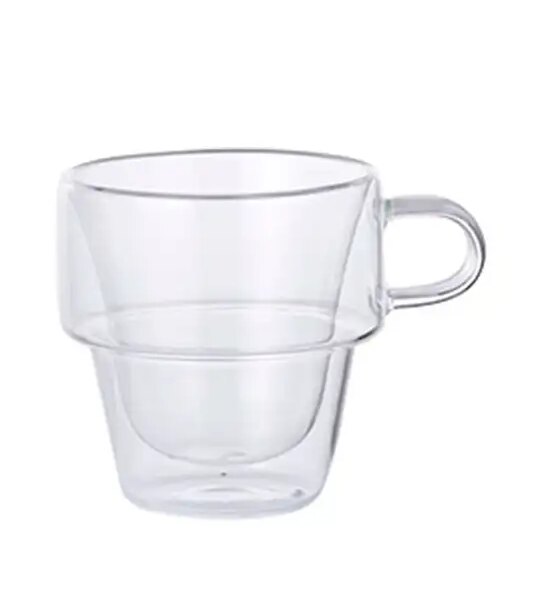 CENTRAL HOME Borosilicate Double Wall Glass Cup GC01025HS2 2 Pcs. Set 250 mL Transparent Оригинал