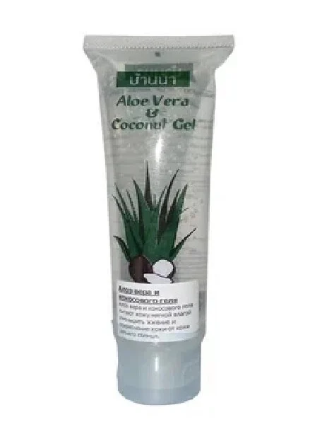 Гель Алоэ Вера + Кокос / Aloe Vera + Coconut,  Banna, 100 мл., Таиланд