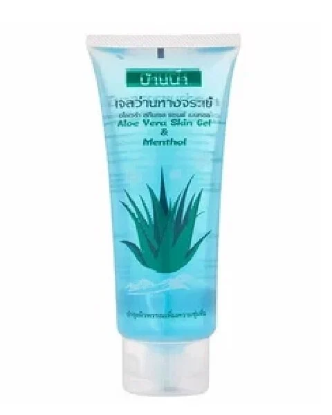Гель Алоэ Вера + Ментол / Aloe Vera + Mentol, Banna, 100 мл., Таиланд