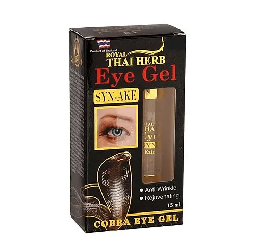 Гель антивозрастной для кожи вокруг глаз с ядом кобры Royal Thai Herb Eye Gel  Syn-Ake, 15 мл., Таиланд 25 МЛ.