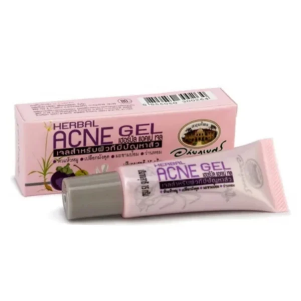 Гель от акне для проблемной кожи Abhaibhubejhr Herbal Acne Gel, 15 мл., Таиланд