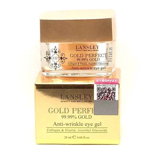 Гель против морщин вокруг кожи глаз с Биозолотом Lansley Gold Perfect Anti-Wrinkle Eye Cream, 20 мл. Таиланд