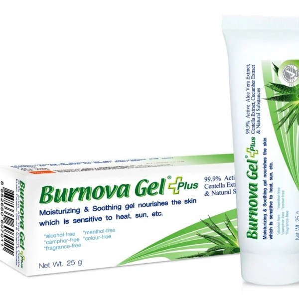Гель с Алоэ Вера Burnova Gel Plus увлажняющий и успокаивающий кожу, 25 гр. Таиланд