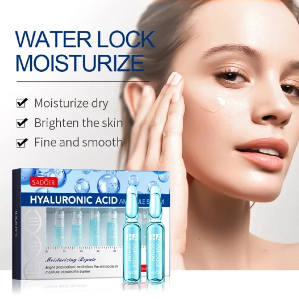 Гиалуроновая кислота для лица Sadoer Hyaluronic Acid Ampoule Serum, 2мл  7шт.