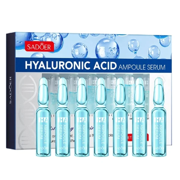 Гиалуроновая сыворотка для лица Sadoer Hyaluronic Acid Ampoule Serum, 2мл  7шт.