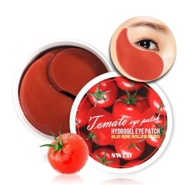 Гидрогелевые патчи для глаз с экстрактом Томата SWLD Tomato Hydrogel Eye Patch, 60 шт. Таиланд