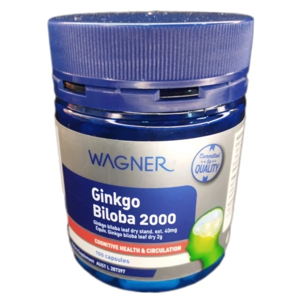 Гинкго Билоба Wagner Ginkgo Biloba 2000 – Улучшение памяти и кровообращения