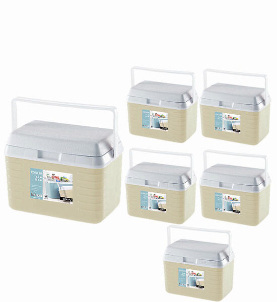DKW Ice bucket 5 liters, Frigo model. cream color (6 piece set) Оригинал