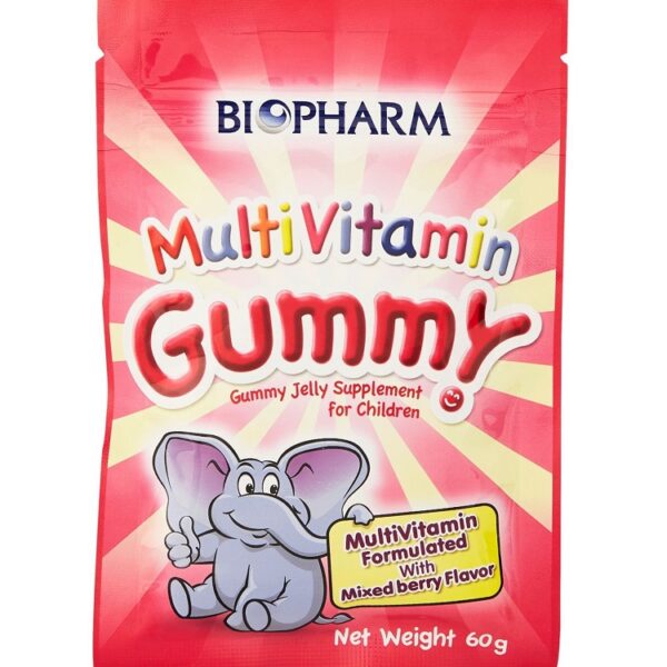 Детские мульти витамины - конфетки со вкусом фруктов Gummy 24 гр