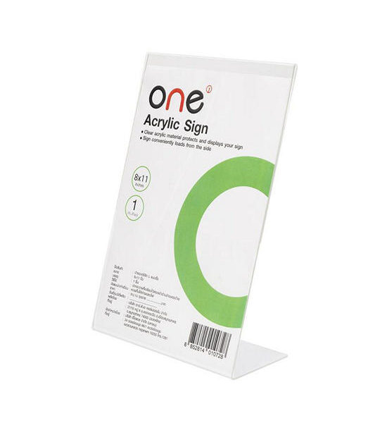 @ONE Arcylic Sign A4 8x11" Stand Оригинал