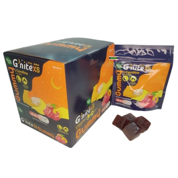 Handy Herb Gummy G'nite XS — Жиросжигающие мармеладки для сна и похудения без сахара с L-Carnitine и ромашкой