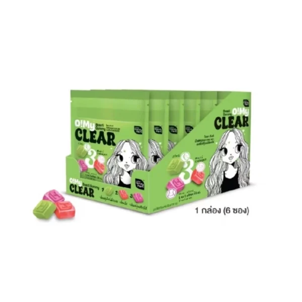 Handy Herb O! My Clear Beauti Gummy – Коллагеновые жевательные витамины для красоты кожи, волос и ногтей