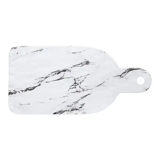 KITCHEN CRAFT Serving Board Mini Melamine Marble Effect model.KCSMPLATMBL34 Оригинал