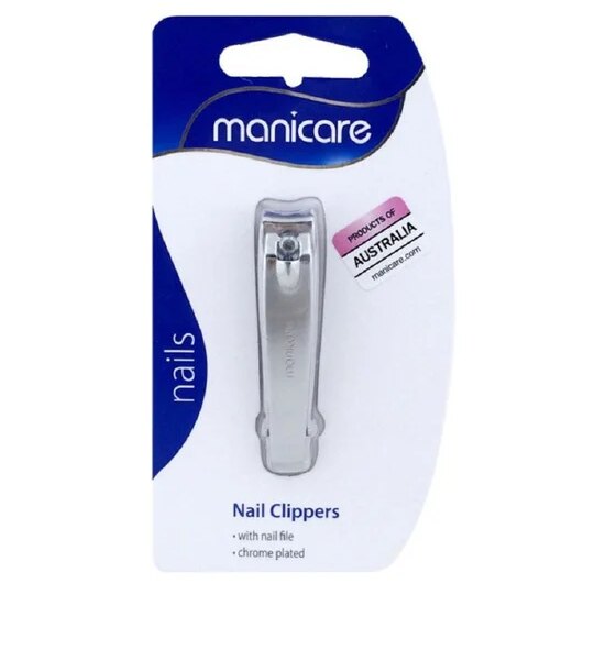 MANICARE Deluxe Nail Clipper Silver Оригинал