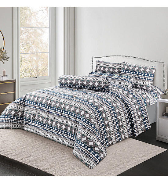 HAVEN Comforter Printed Microtech Collection King Size 100x90 In. Dressy Multi-Color Оригинал