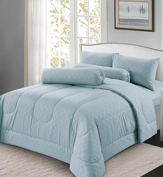 ESQUIRE Fitted Sheet Set 5 pcs. Microtech Embossed Diamond Оригинал