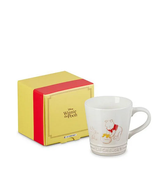 LE CREUSET V Mug W Winnie Honey Decal Meringue 330 mL Cream Оригинал