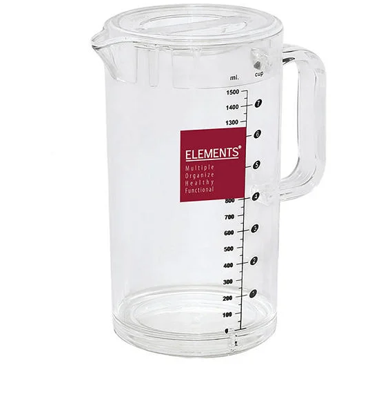 CENTRAL HOME Acrylic Water Jug Size 1500 ml. (50 fl.oz.)  Transparent Оригинал