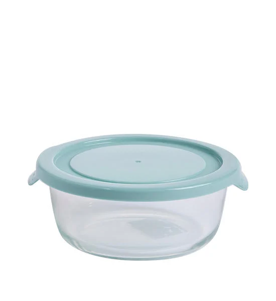 CENTRAL HOME Glass Food Container Sphere Design 400 mL. Blue Оригинал