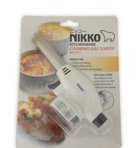 NIKKO Cooking Gas Torch White Оригинал