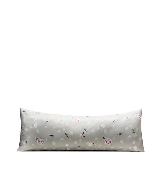 ESQUIRE Body Pillow Case Cotton Sateen Collection Rosy B Printed 50X125 cm Grey Оригинал