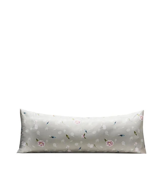 ESQUIRE Body Pillow Case Cotton Sateen Collection Rosy B Printed 50X125 cm Grey Оригинал