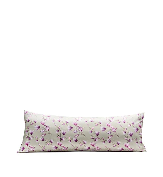 ESQUIRE Body Pillow Case Cotton Sateen Collection Magnolia B Printed 50X125 cm Pink Оригинал