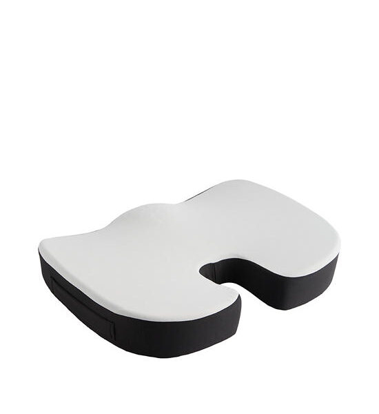 ESQUIRE Seat Cushion Nylon Memory Foam Sciatica Relief Grey Оригинал