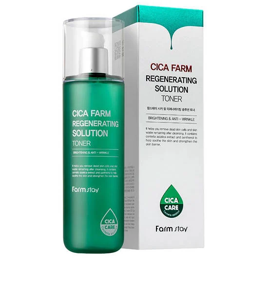 FARMSTAY Cica Farm Regenerating Solution Toner 200 mL. Оригинал