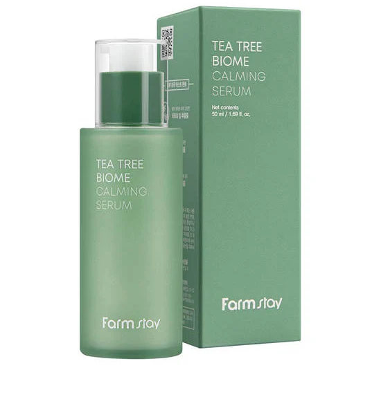 FARMSTAY Tea Tree Biome Calming Serum 50 mL. Оригинал