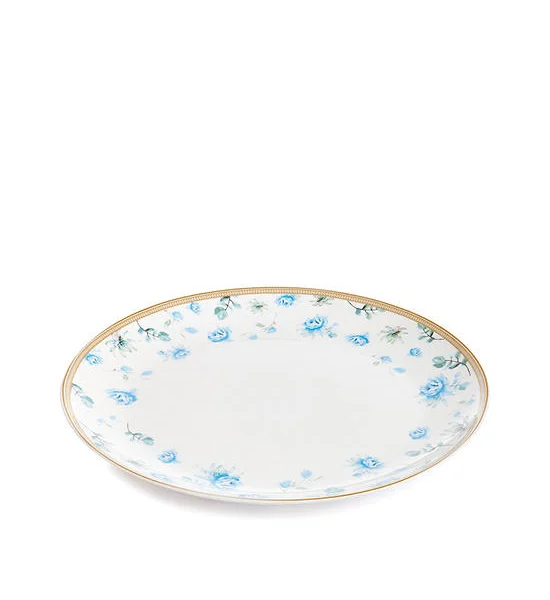 CENTRAL HOME Plate Flat Opal Milton 27 cm White/Blue Оригинал
