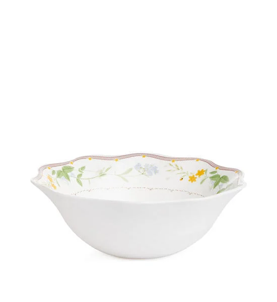 CENTRAL HOME Bowl Opal Elllan 18 cm White/Flower Оригинал