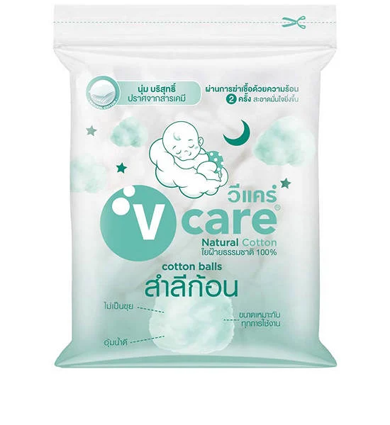 V-CARE V - CareNatural Cotton Ball 100 g Оригинал