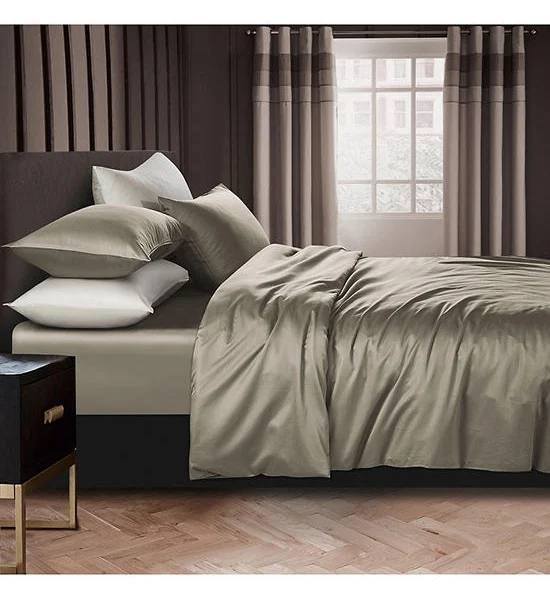 ESQUIRE Fitted Sheet Set Plain Tencel Cotton Collection 3 Pcs. Оригинал