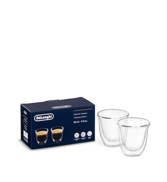 DELONGHI Espresso Cup Set DLSC310 Clear Оригинал