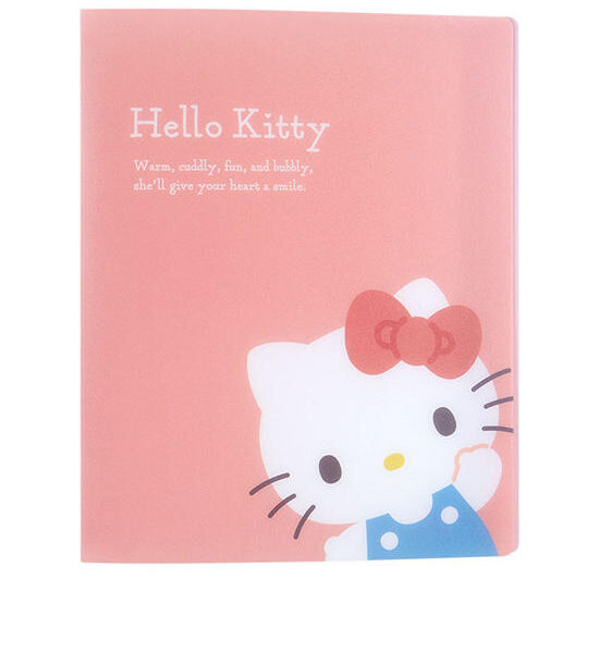 SANRIO Notebook 26H Looseleaf Hello Kitty Red Оригинал