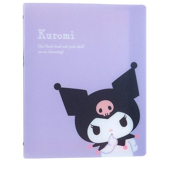 SANRIO Notebook 26H Looseleaf Kuromi Blue Оригинал