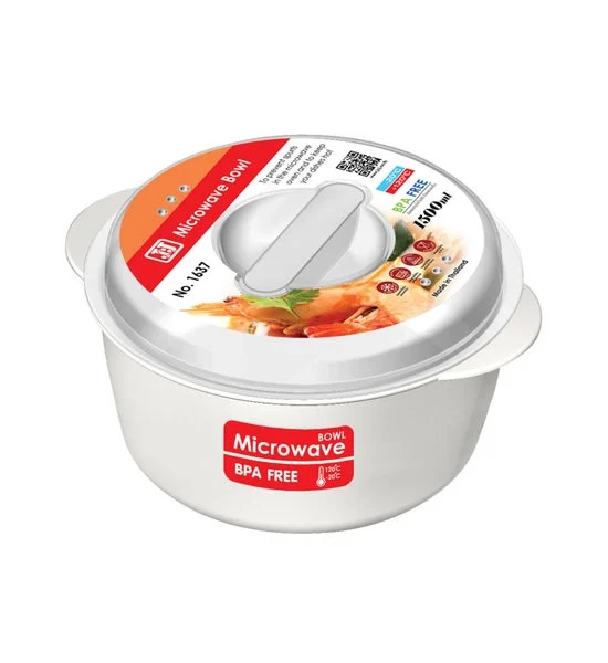CENTRAL HOME กล่องไมโครเวฟกลม 1500ML Оригинал
